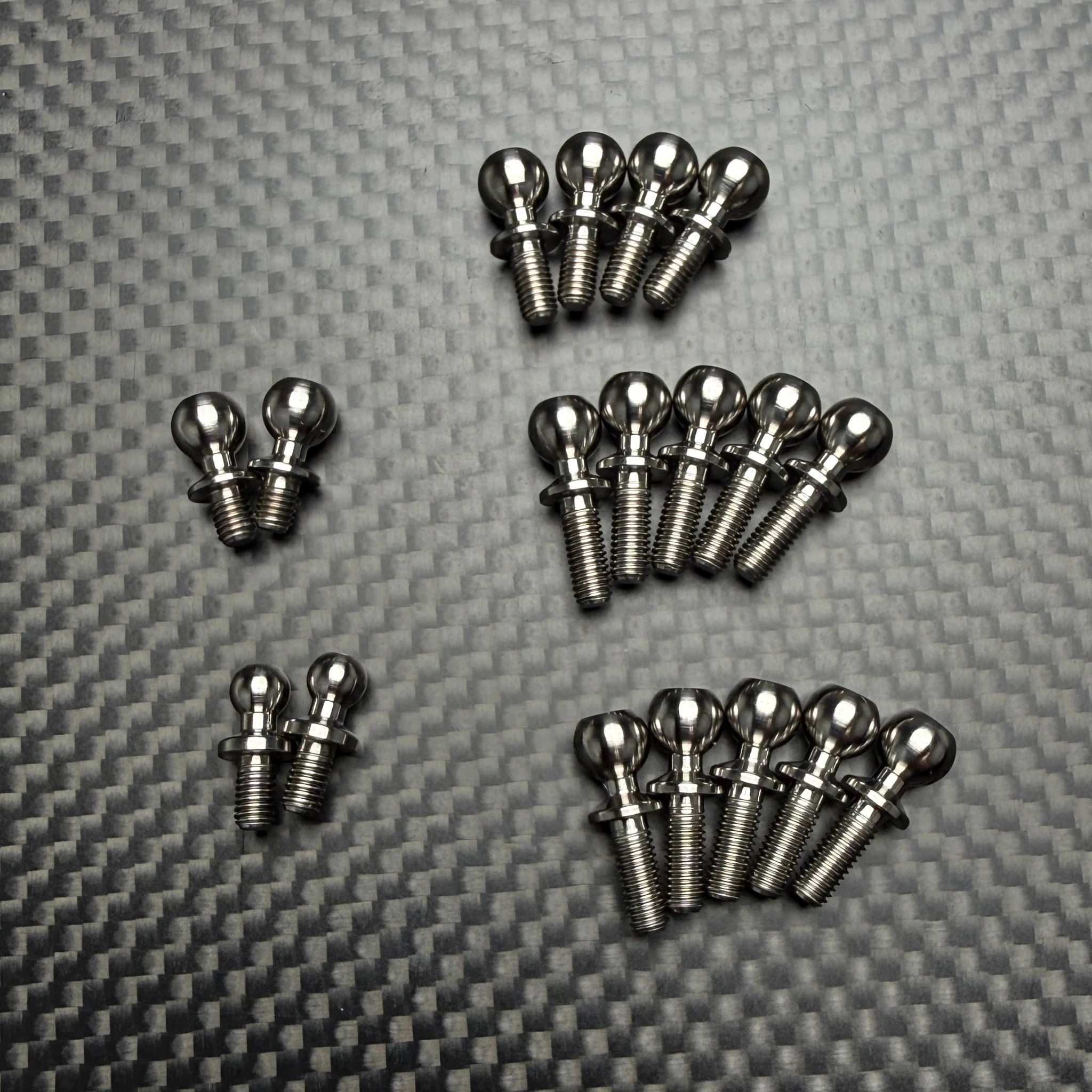R1 Wurks 920276 R1B Titanium Ball Stud Set