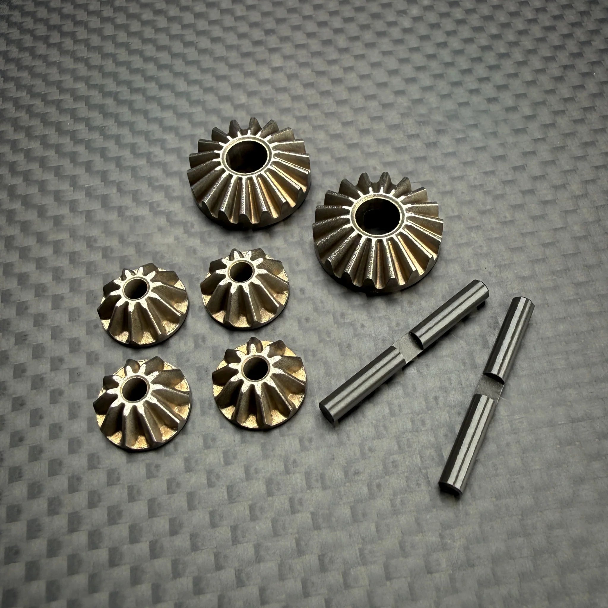 R1 Wurks 920322 R1B Metal Differential Internal Gears and Crosspin Set