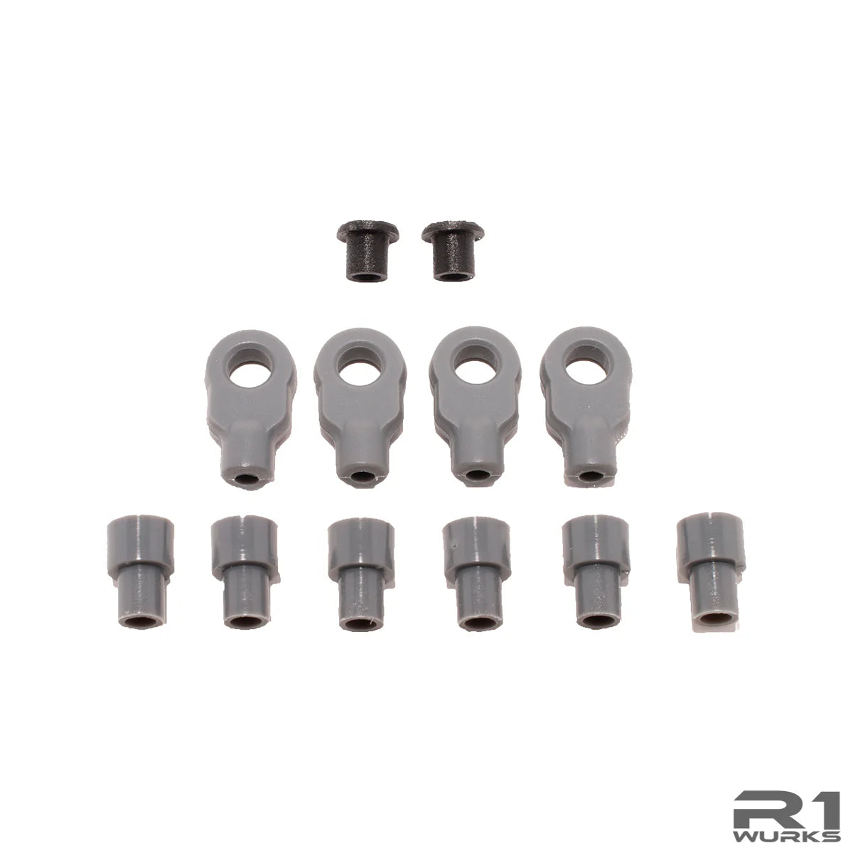 R1 Wurks 990079 DC1 Shock Ends and Insert Set (Injection Molded)