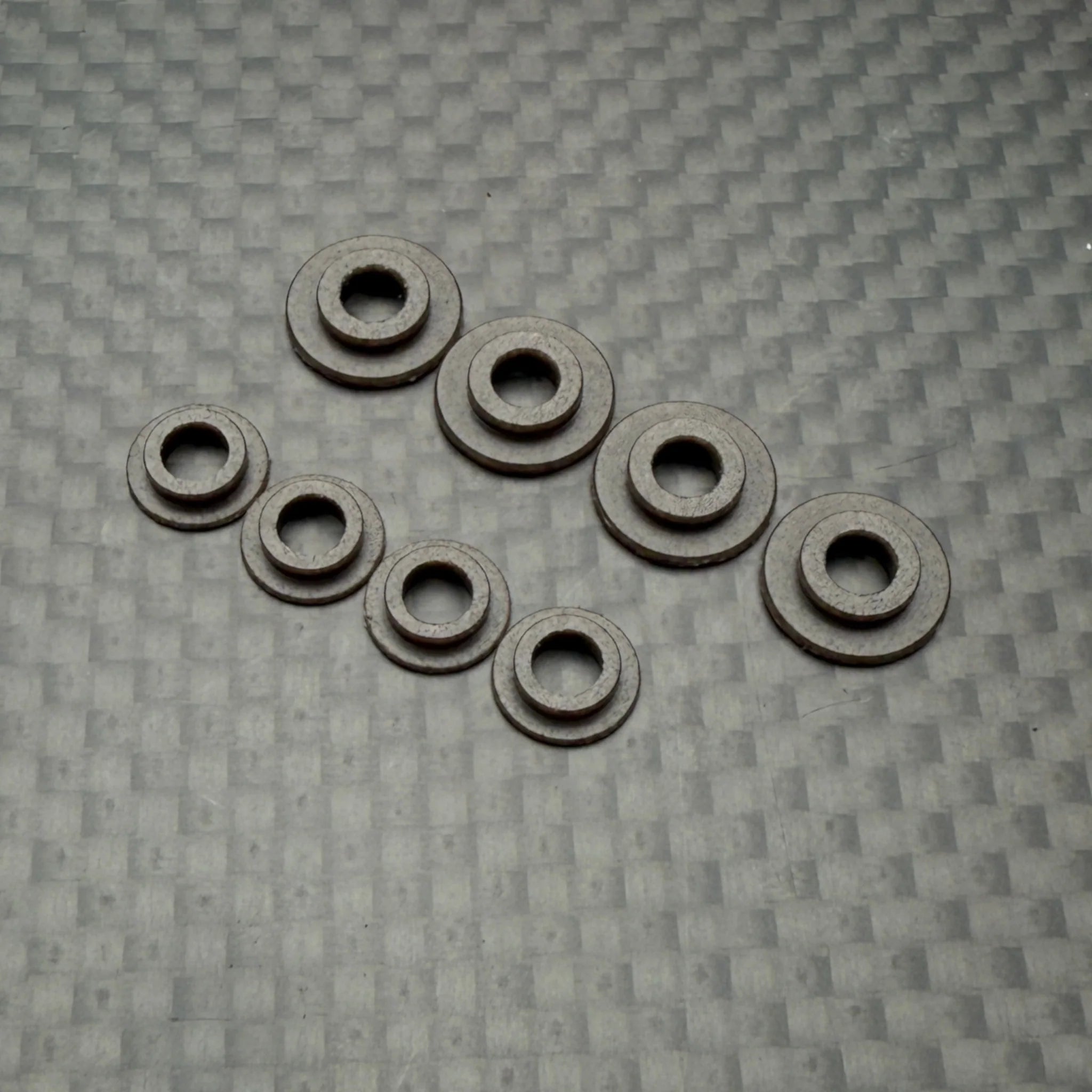 R1 Wurks 990946 Anti-Friction Lower Shock Shaft Guides, PTFE-filled