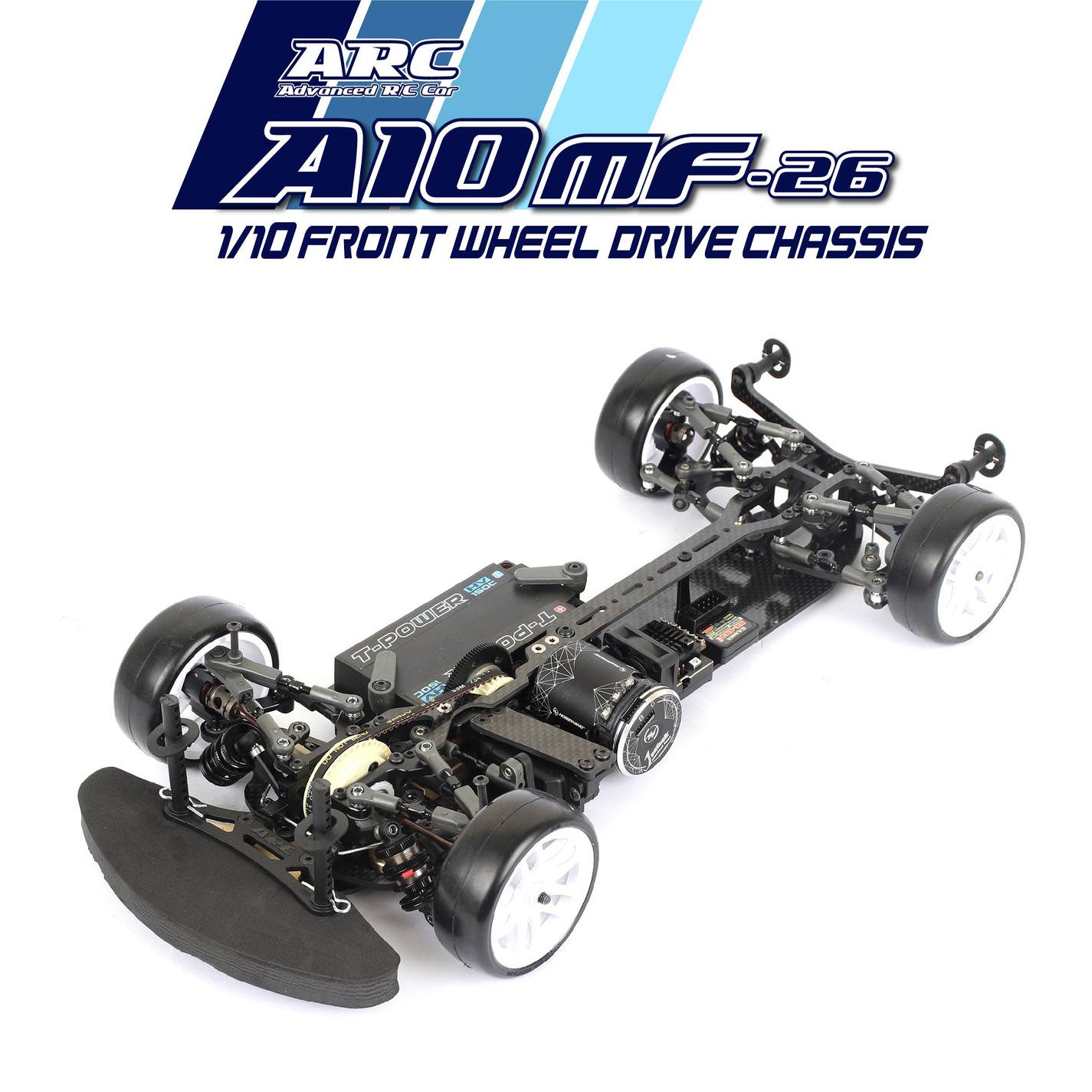 ARC R100040 A10MF-26 Electric FWD Touring Car Kit - Carbon Chassis