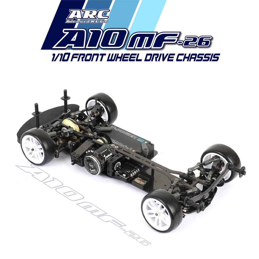 ARC R100040 A10MF-26 Electric FWD Touring Car Kit - Carbon Chassis – Smokem