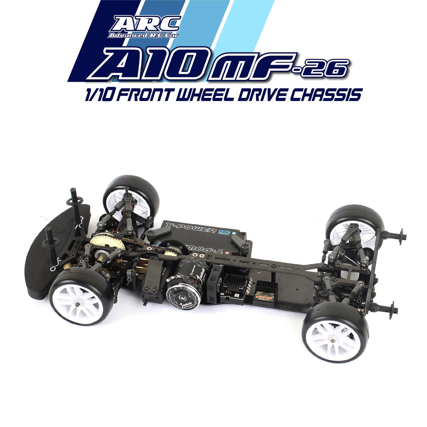 ARC R100040 A10MF-26 Electric FWD Touring Car Kit - Carbon Chassis