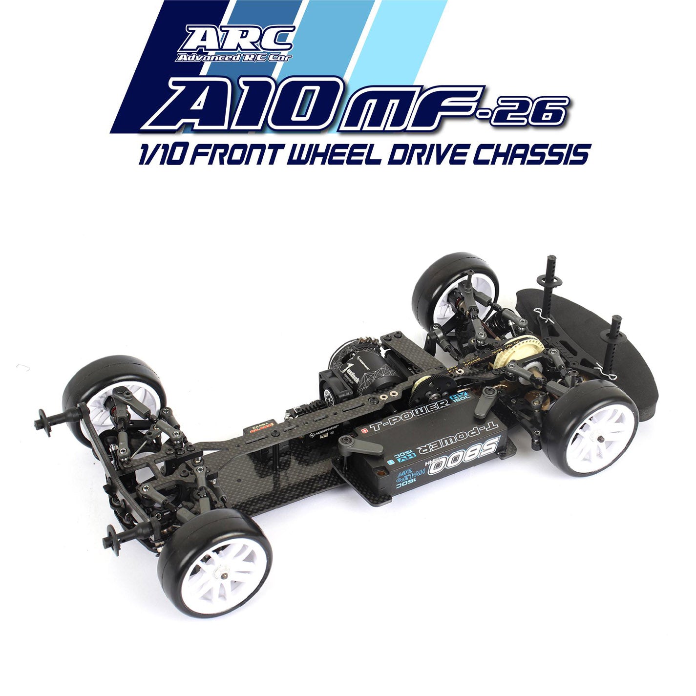 ARC R100040 A10MF-26 Electric FWD Touring Car Kit - Carbon Chassis