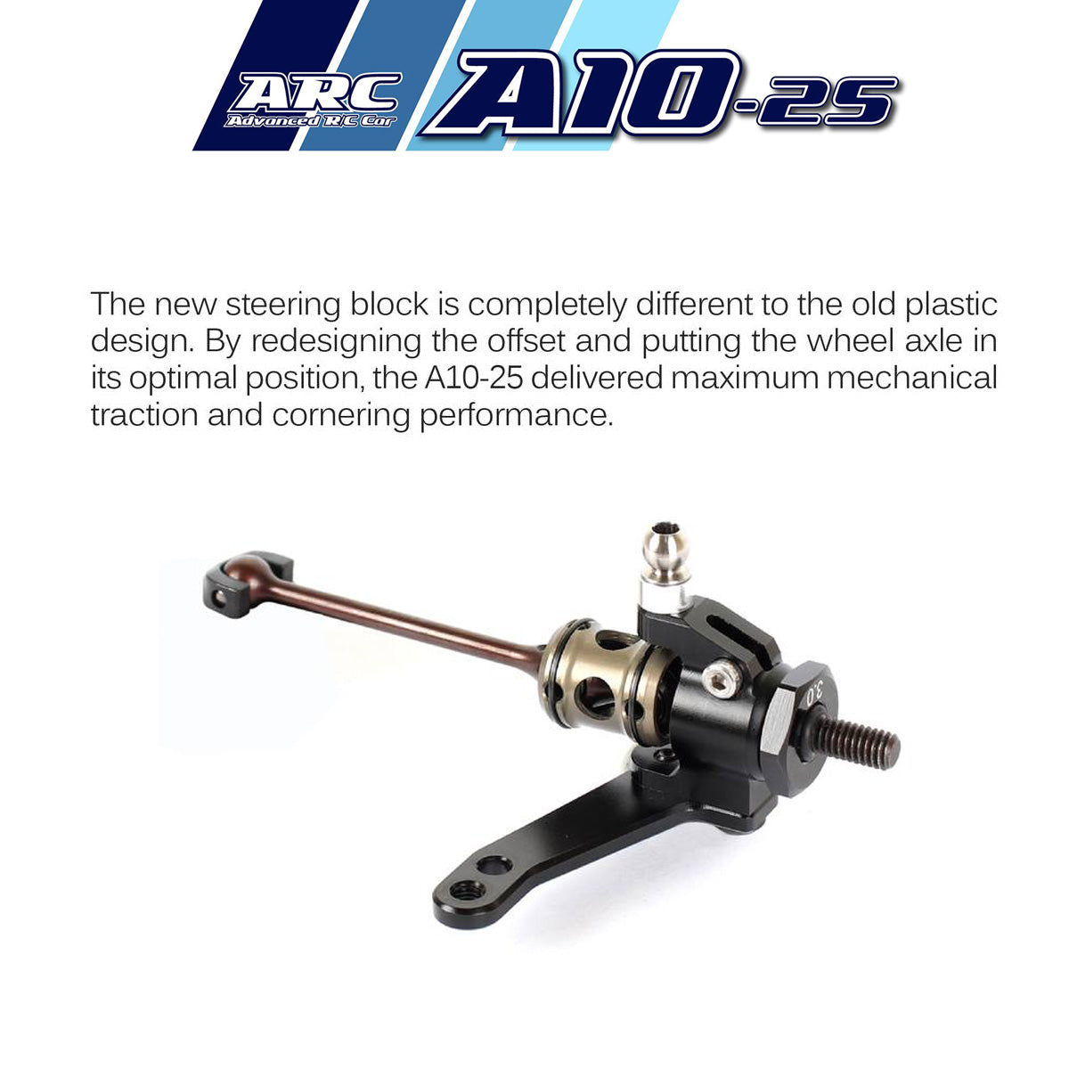 ARC R100038 A10-25 Electric Touring Car Kit (Carbon Chassis)