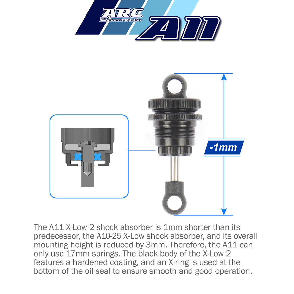 ARC A11 1/10th Electric Touring Car Kit