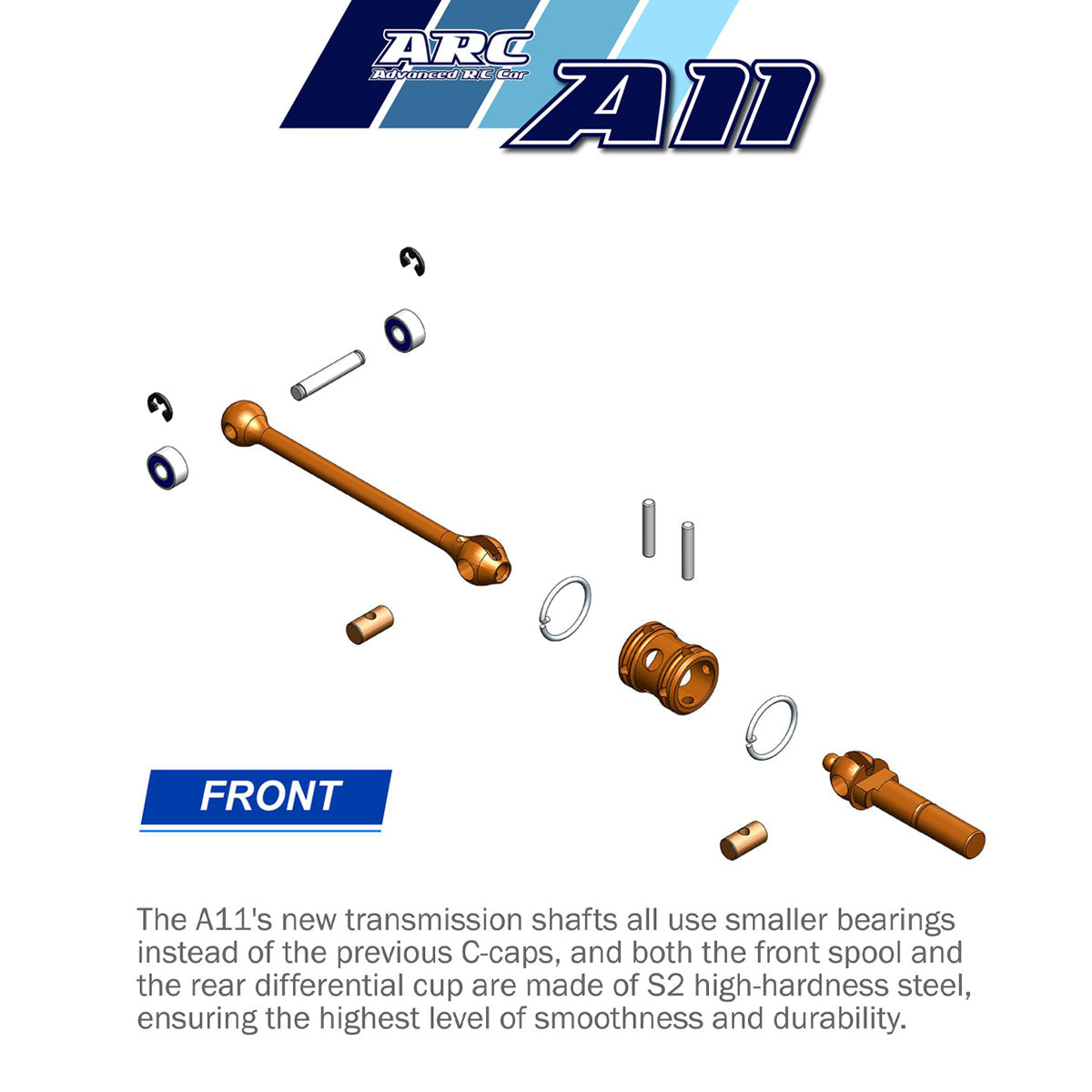 ARC A11 1/10th Electric Touring Car Kit