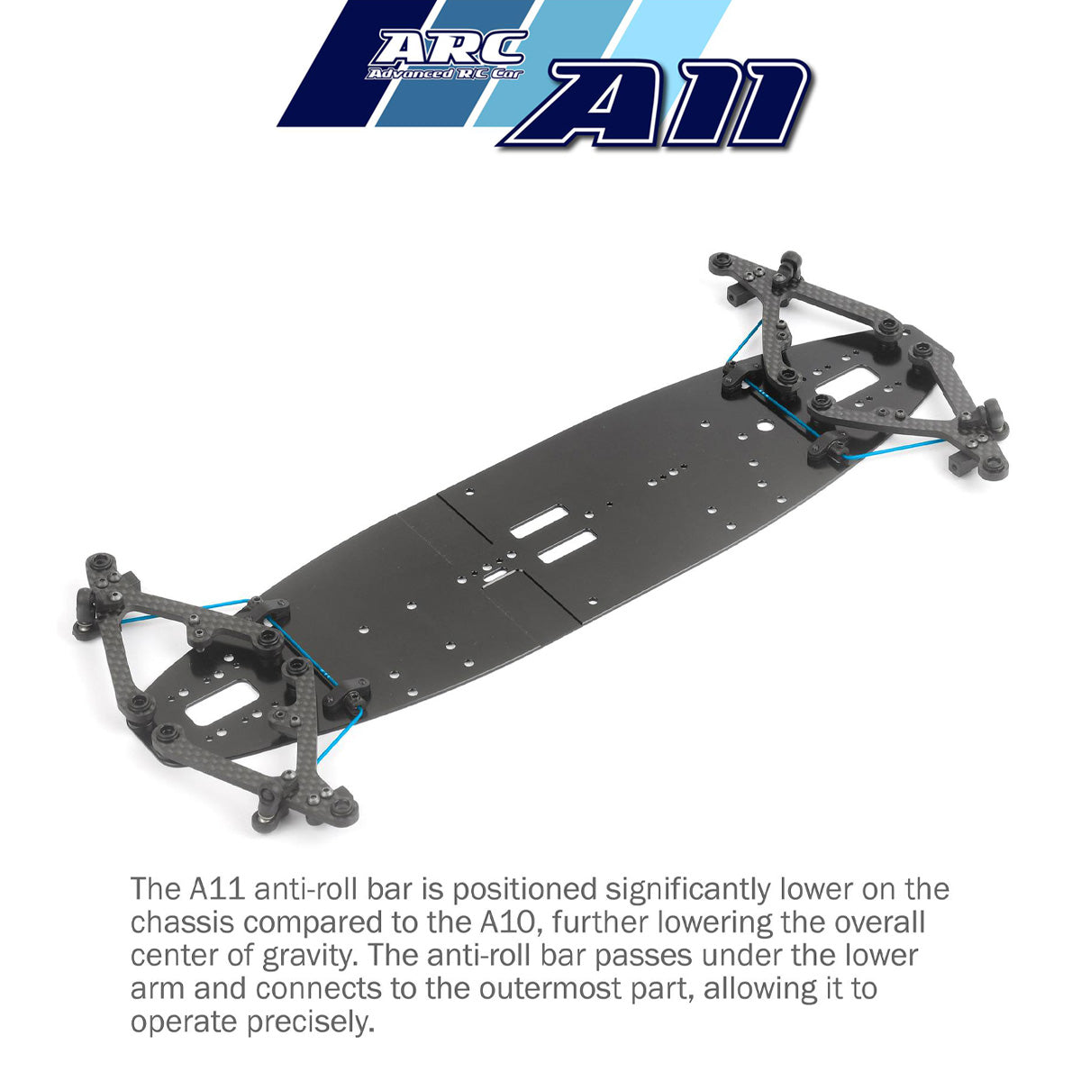 ARC R100038 A10-25 Electric Touring Car Kit (Carbon Chassis) – Smokem