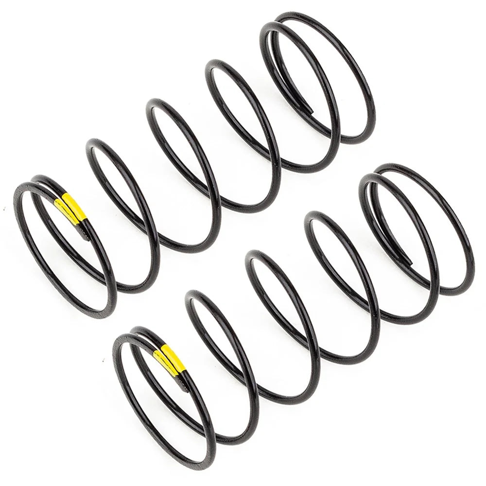 Team Associated 91943 13mm Front Shock Springs, yellow 3.8lb/in, L44, 6.5T, 1.2D