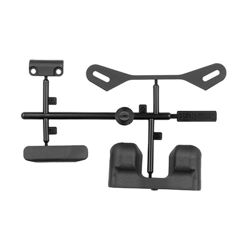 Team Associated 92525 RC10B84 Shock Tower Covers And Bumper Set