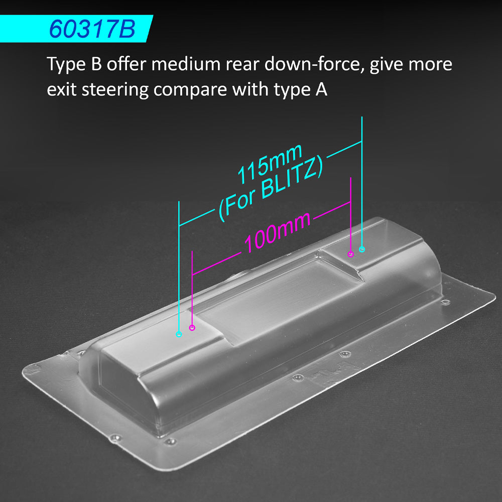 Blitz 60317 EP Touring Car Wing