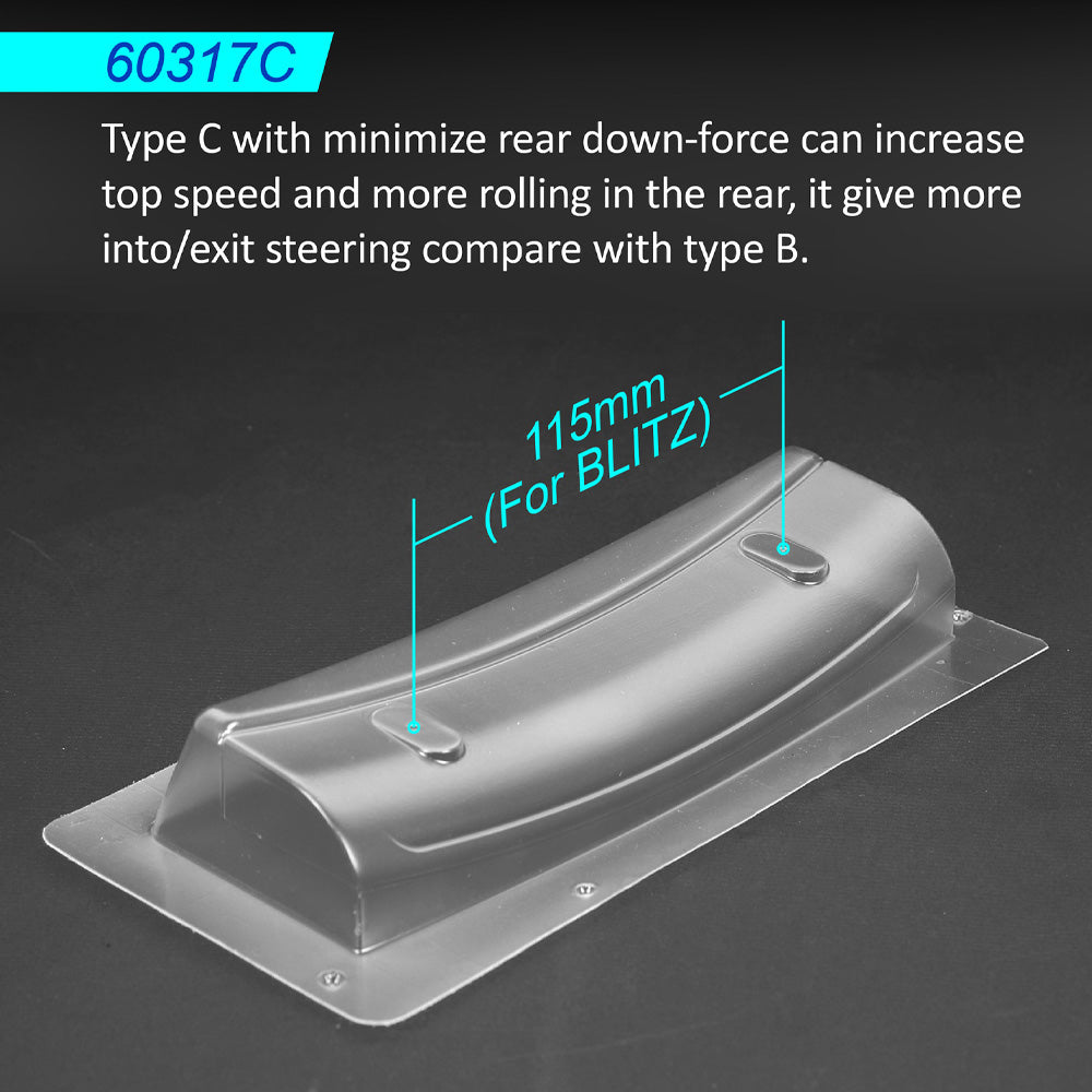 Blitz 60317 EP Touring Car Wing