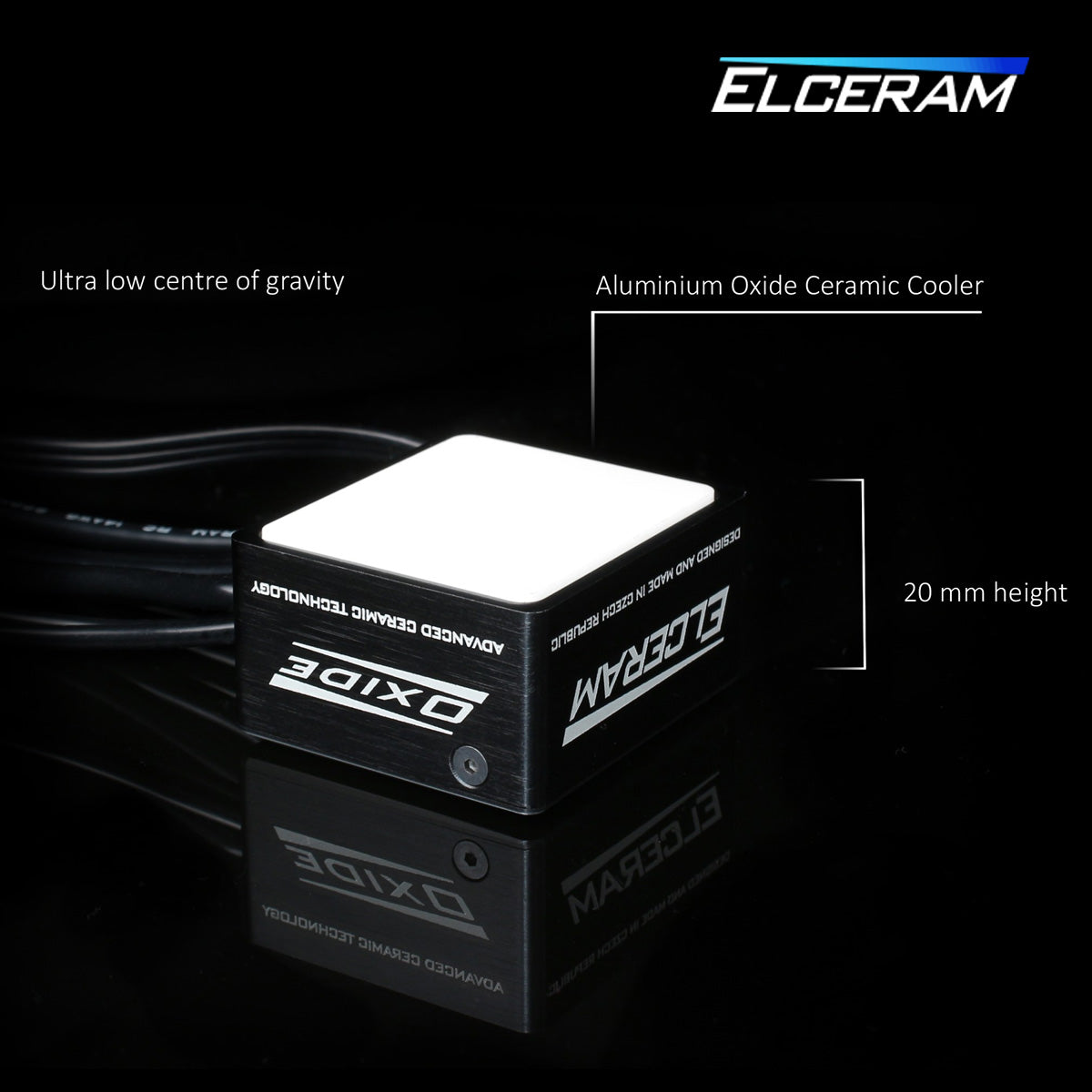 Elceram Oxide 1/10 145A Brushless ESC with LCD Display