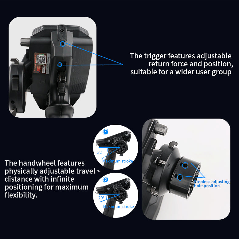 Flysky FS-G11P 2.4GHz 11-channel Wheel Radio System