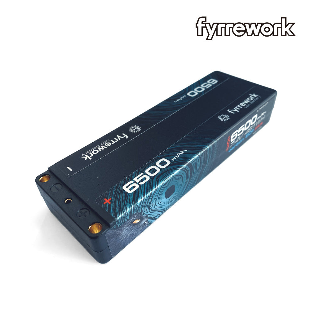 Fyrrework 6500mAh 2S 7.4V 220C Super Low IR LCG Lipo Battery