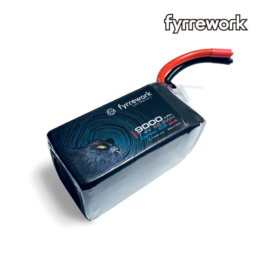 Fyrrework 9000mAh 2S 7.4V 280C Drag Lipo Battery