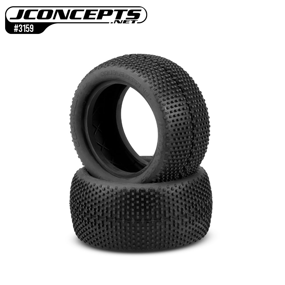 Jconcepts 3159 Double Dees V2 2.2" 1/10th Buggy Rear Tires (pair)