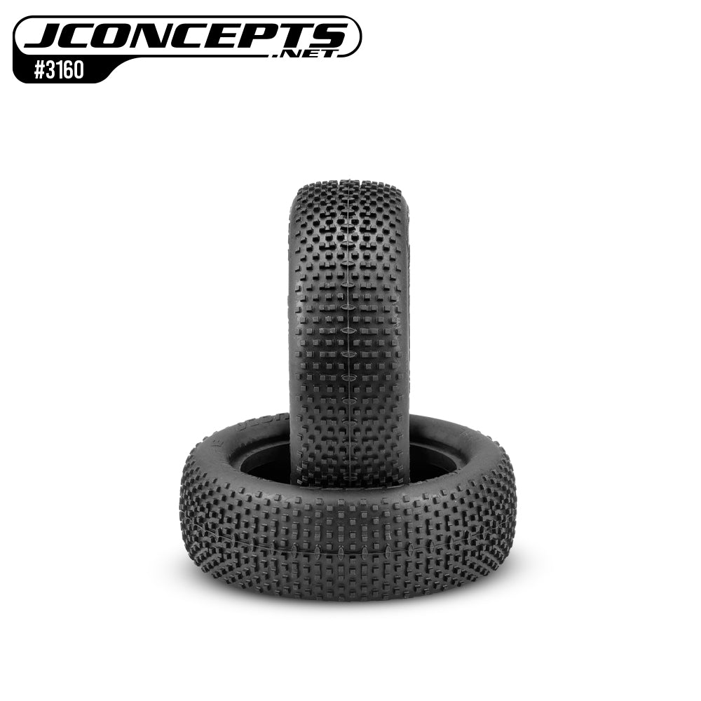 Jconcepts 3160 Double Dees V2 2.2" 1/10th 2wd Buggy Front Tires (pair)