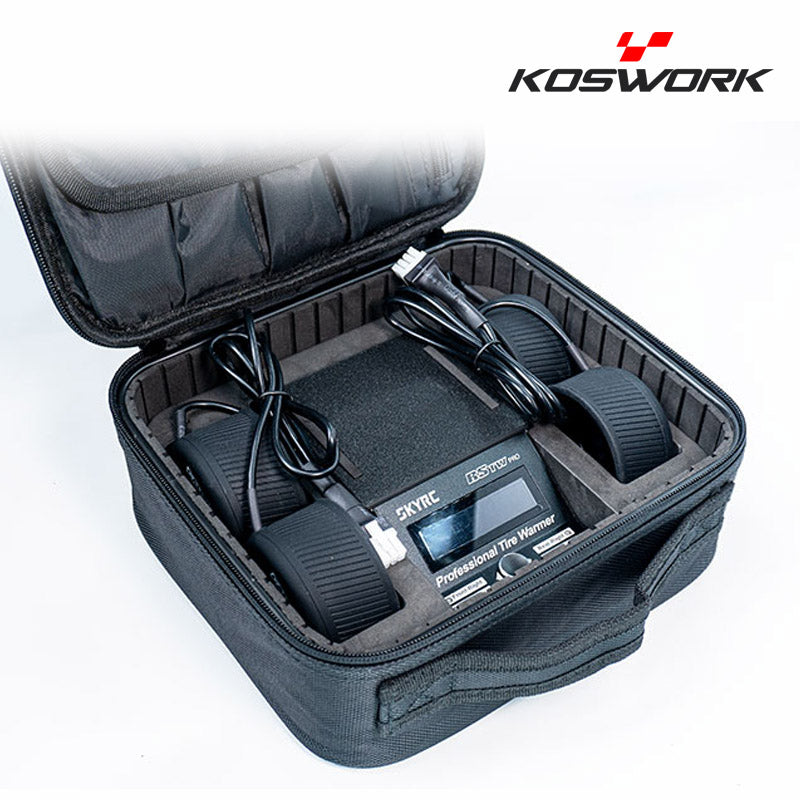 Koswork KOS32422 Tire Warmer Hard Frame Bag w/EVA hard foam (for SKYRC Tire Warmer)