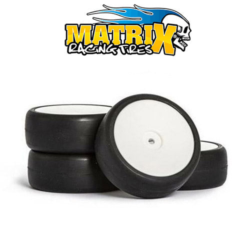 Matrix MX-EPA036 Pre-Glued Tyre Set 4pcs