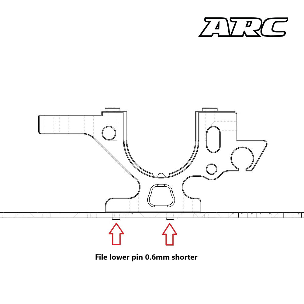 ARC R142031 A10-25 Aluminum Chassis 1.5mm