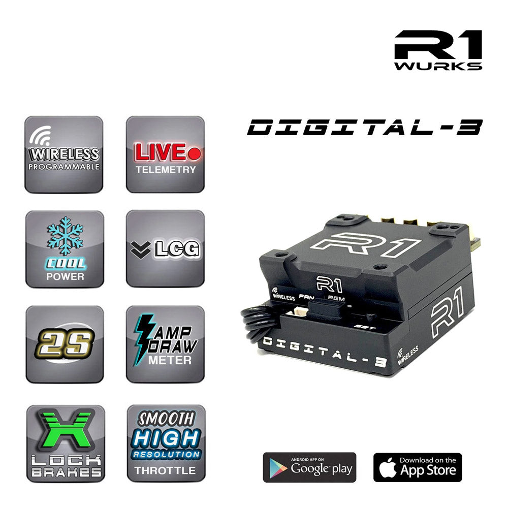 R1 Wurks 040007 Digital3 MOD ESC Smokem