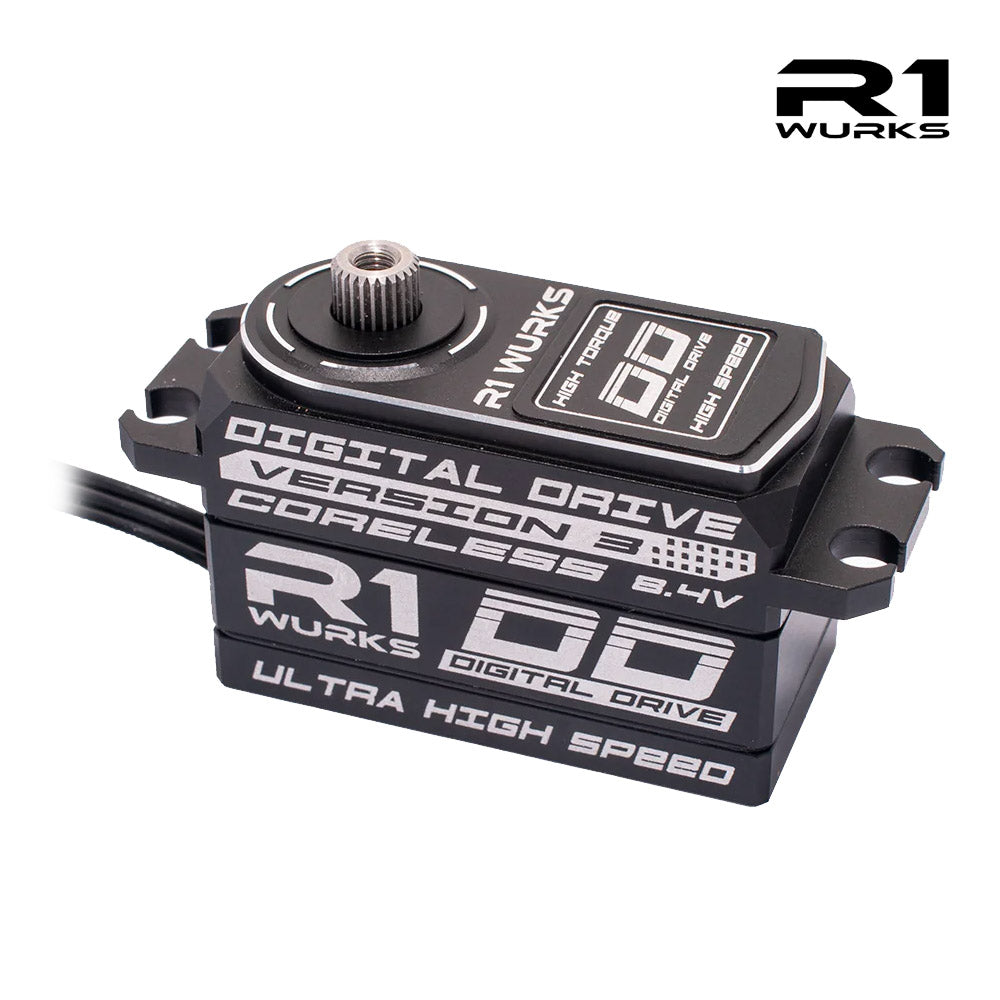 R1 Digital Drive Low Profile GEN 3 Servo 050001 - 0.065sec/17.5kg at 7.4V