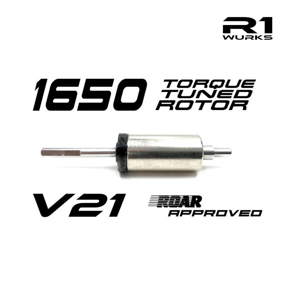 R1 Wurks 1650 Torque Tuned Rotor for V21 Motor 125704-1
