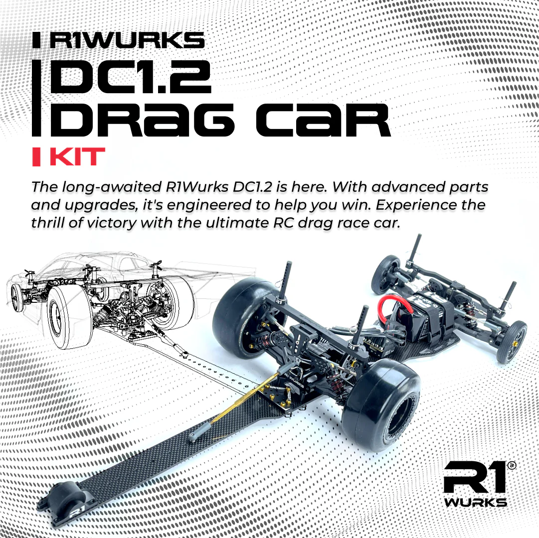 Frame R1 Car R1 Wurks 990960 DC1.2 Drag Car Kit – Smokem