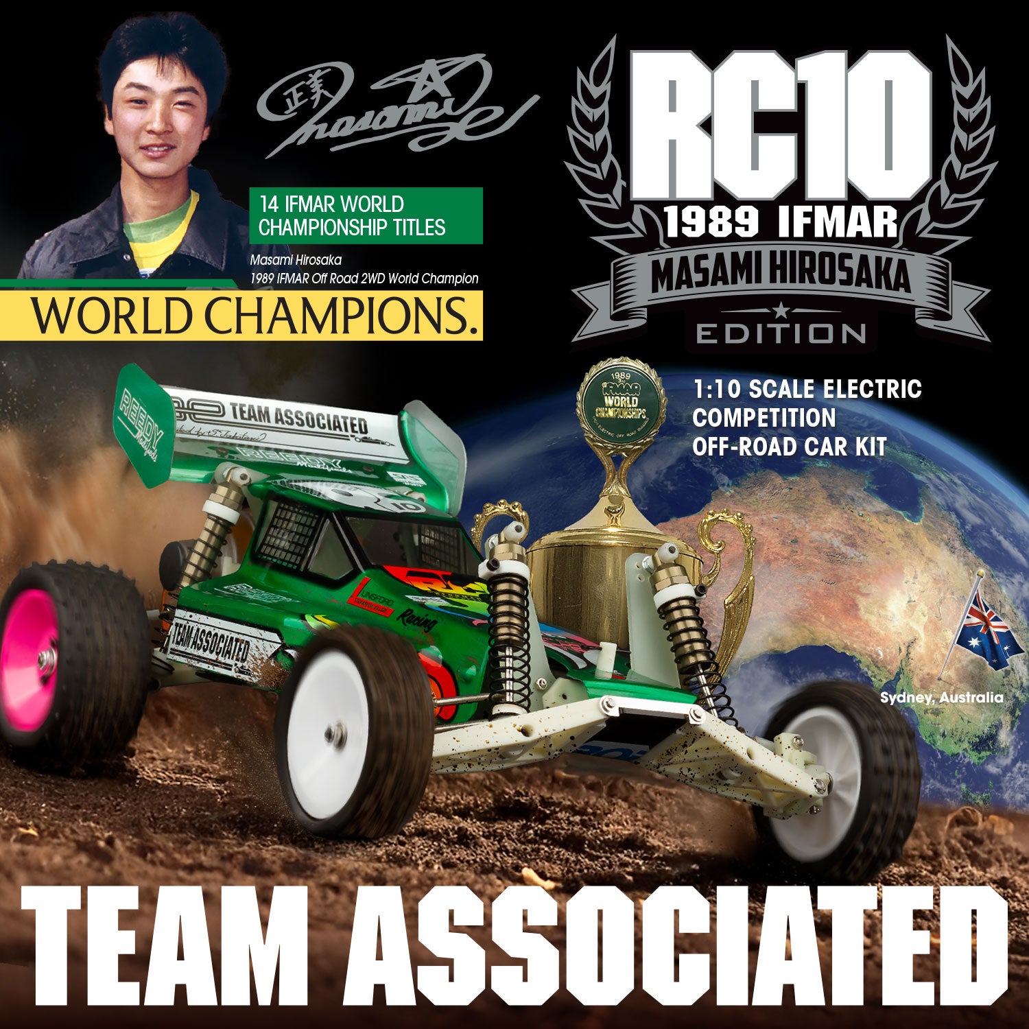 Team Associated 6043 RC10 '89 Stealth Car Masami Edition Kit – Smokem