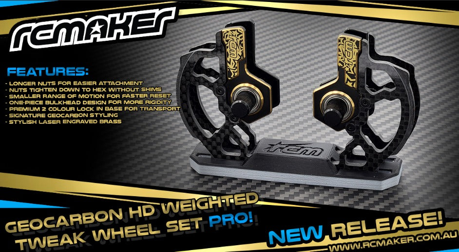 RC Maker Geocarbon HD Weighted Tweak Wheel Set - PRO