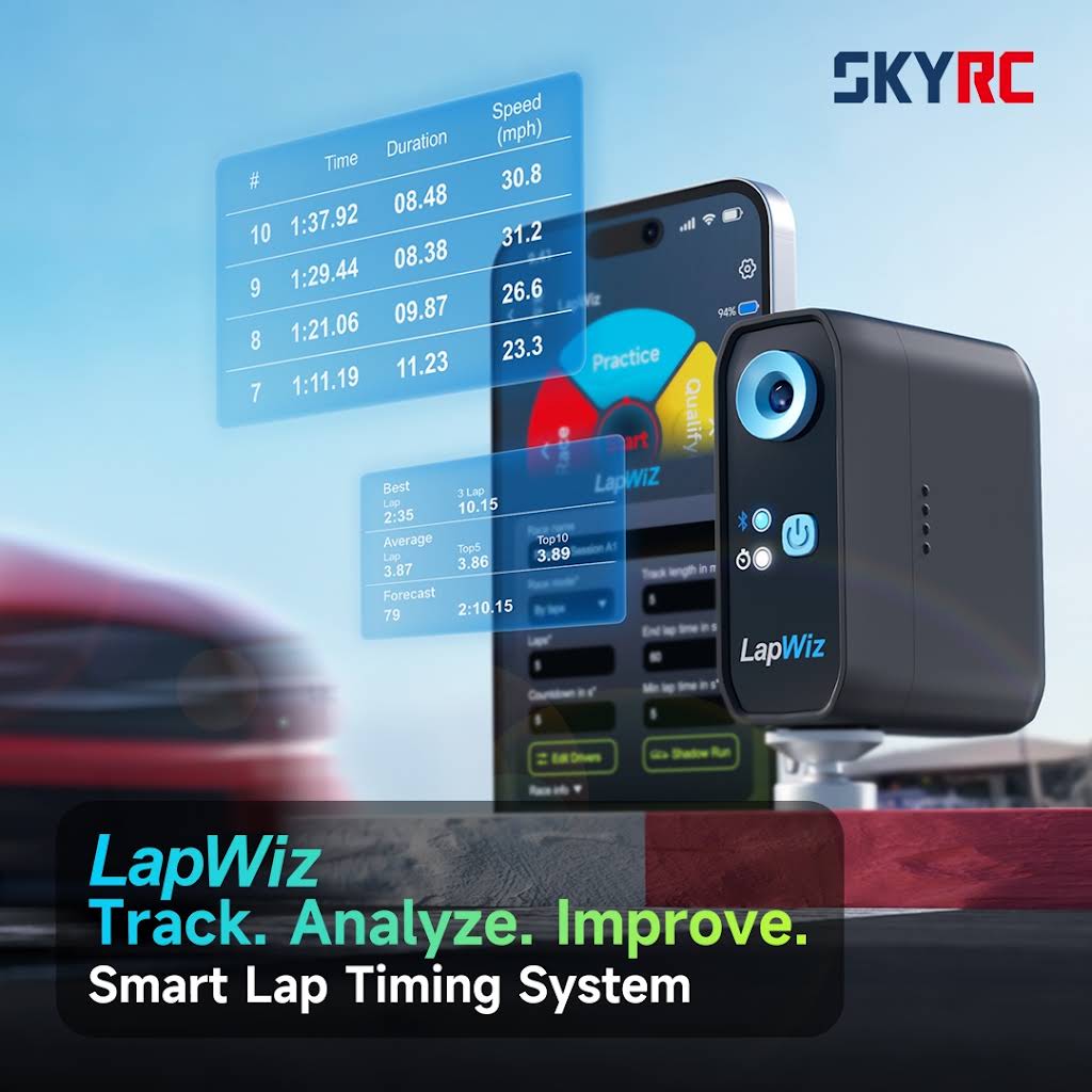 SkyRC SK-500048-01 LapWiz Lap-counter Standard Kit (including 1x Standard Transponder)