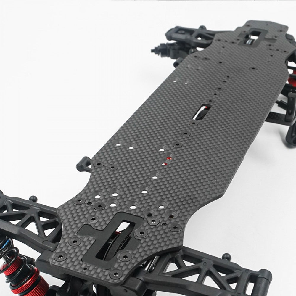 Susumu SS-0095 XQ2S Mid Pulley 2.25mm Carbon Main Chassis Plate for XP-10690