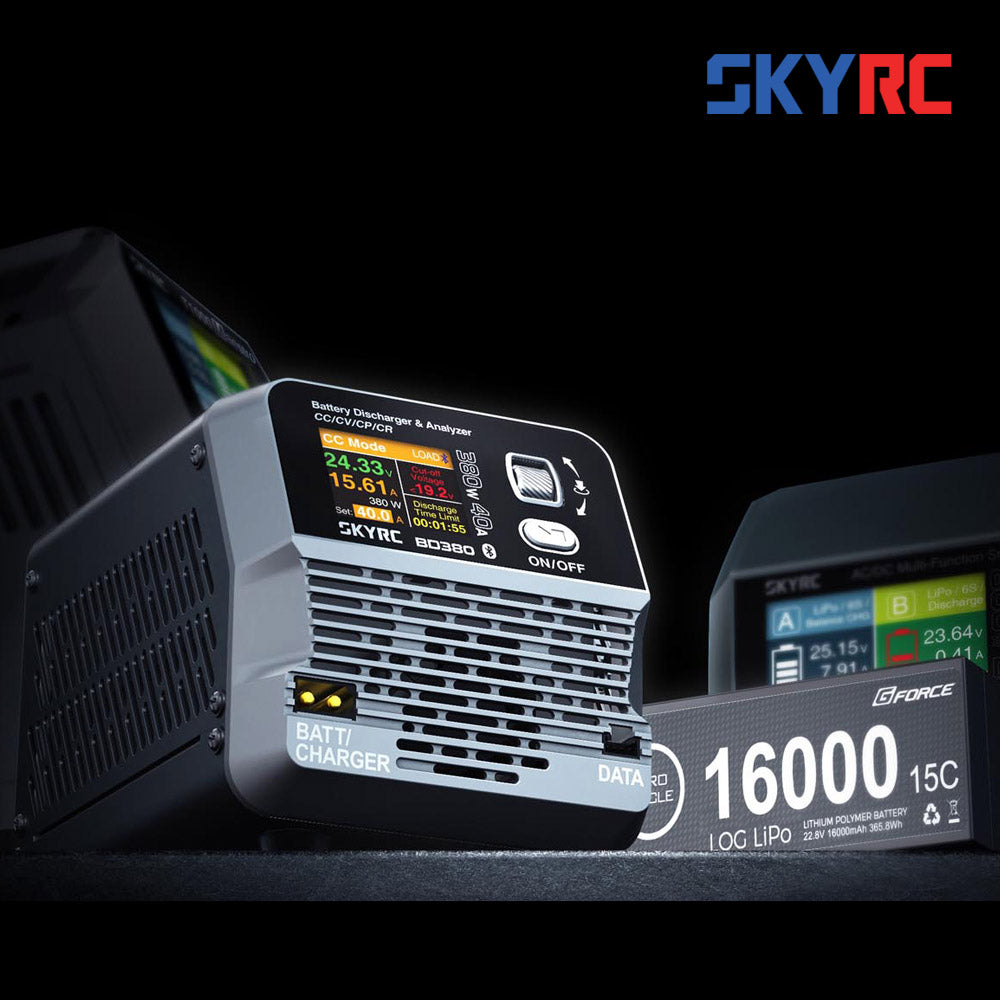 SkyRC SK-600153 BD380 380W Battery Discharger & Analyzer