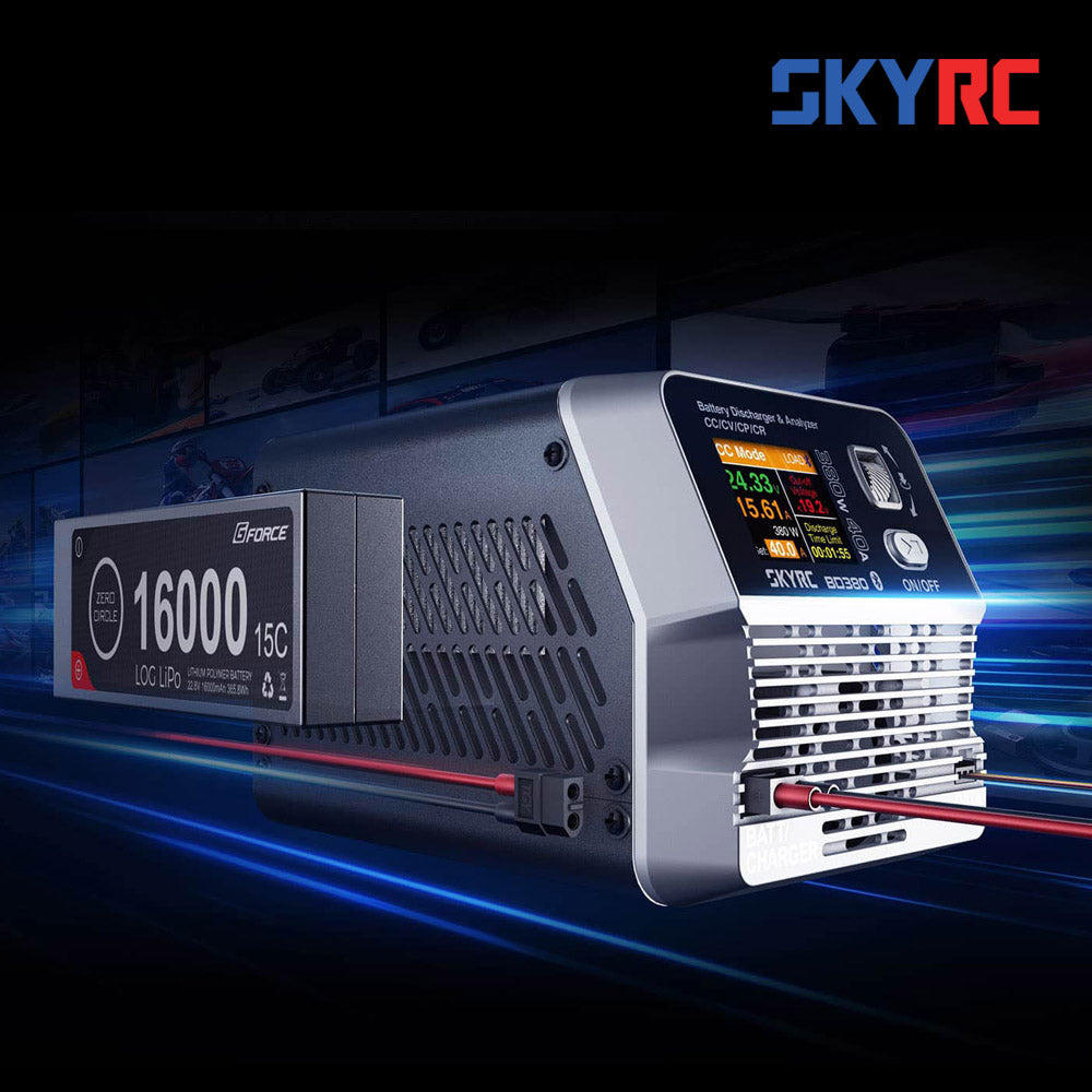 SkyRC SK-600153 BD380 380W Battery Discharger & Analyzer