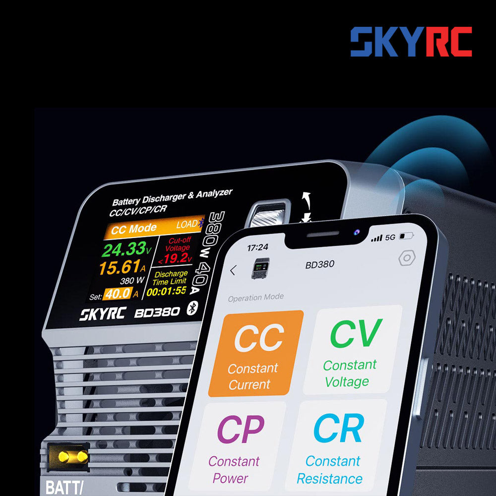 SkyRC SK-600153 BD380 380W Battery Discharger & Analyzer