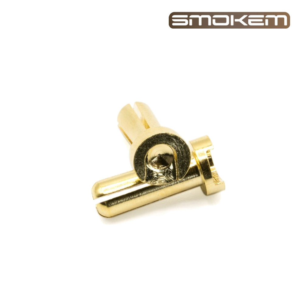 Smokem 80005 5mm x 14mm High Current Gold Bullet Connector Plugs (2 pcs)