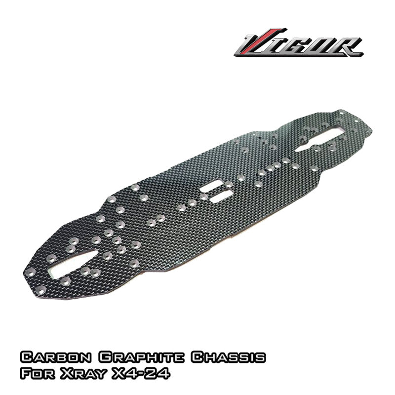 Vigor TH297 Carbon Fiber Chassis 2.25mm for Xray X4 2024