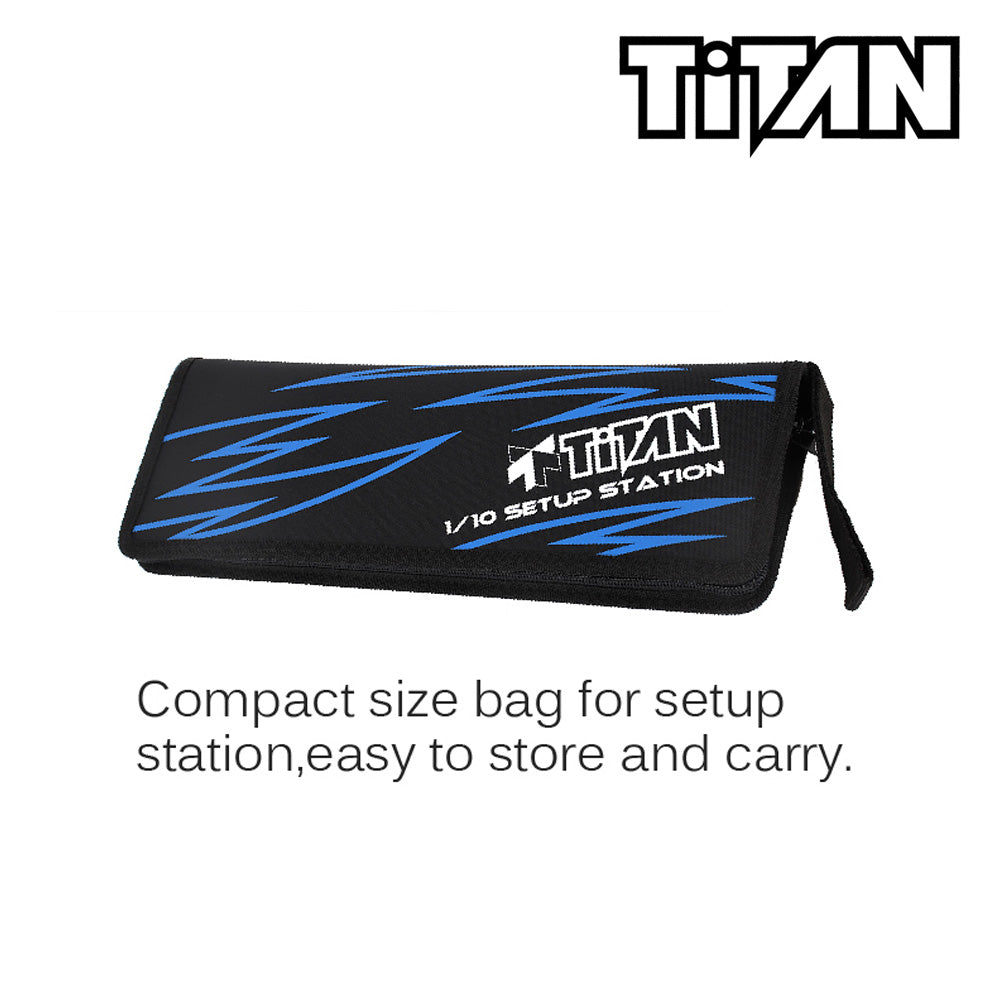 TiTAN 30118 1/10th Touring Setup Station with Carry Bag