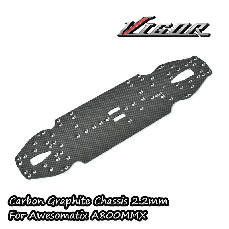 Vigor TH125 2.25mm Carbon Fiber Chassis for Awesomatix A800MMX