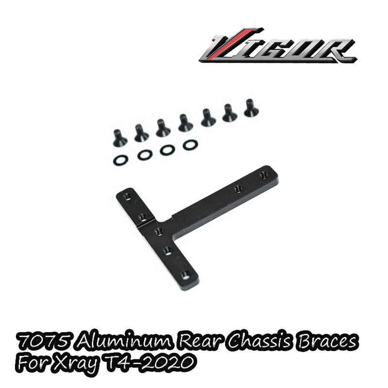 Vigor TH136 7075 Aluminum Rear Chassis Braces for Xray T4-2020