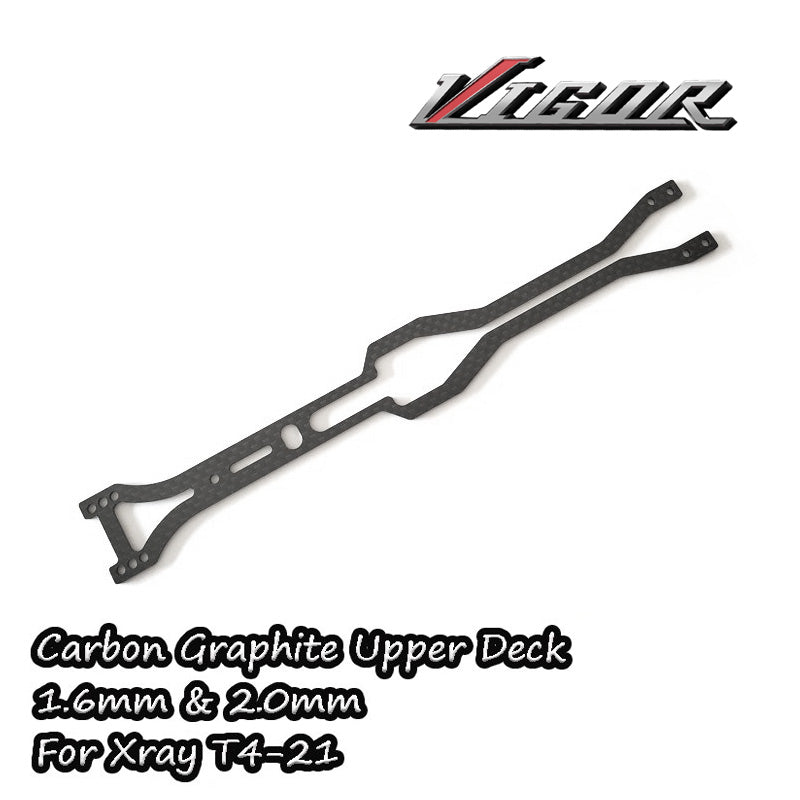 Vigor TH173 Carbon Fiber Upper Deck 2.0mm For Xray T4-2021