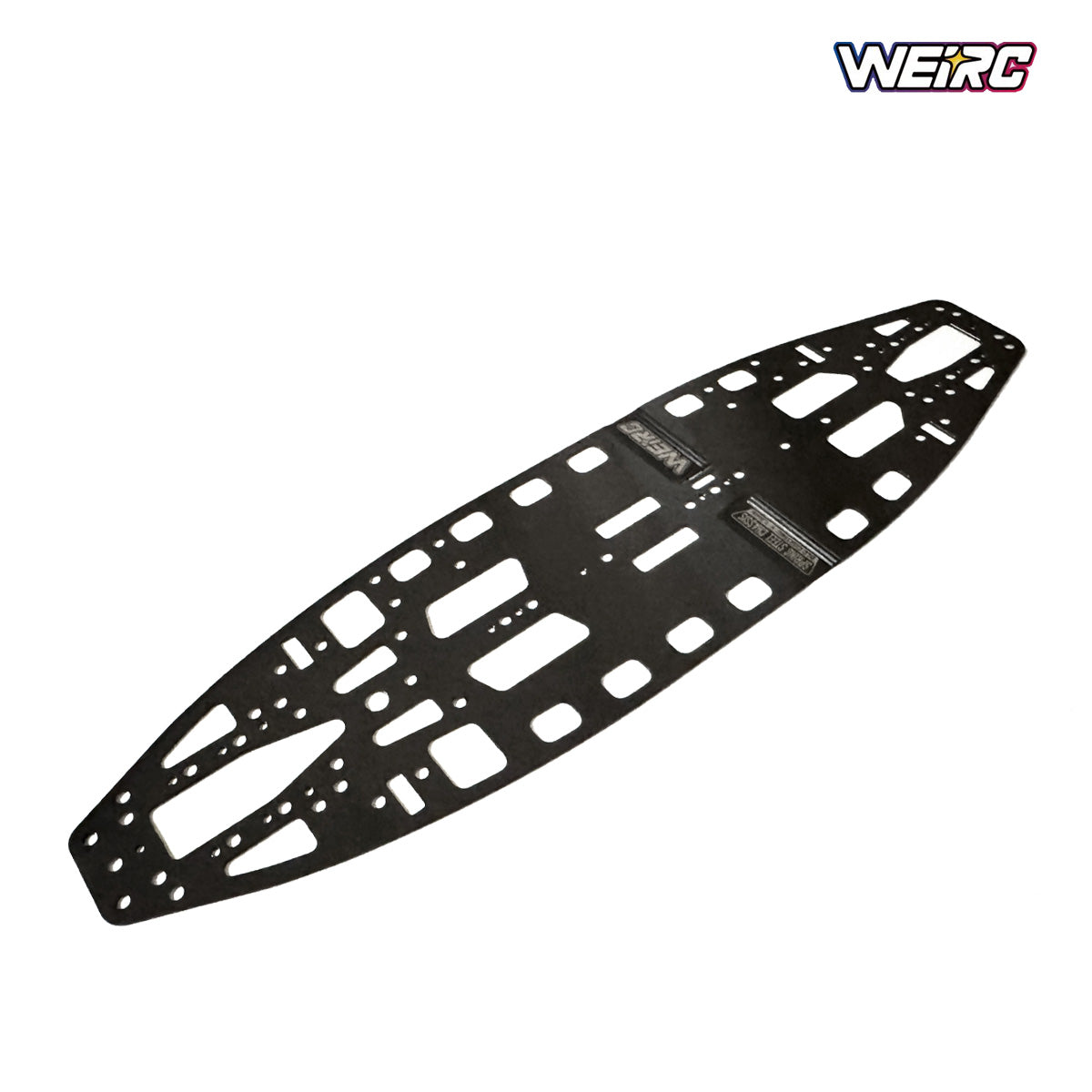 WEiRC 1.0mm DLC-coated Spring Steel Chassis for ARC A11 (118g)