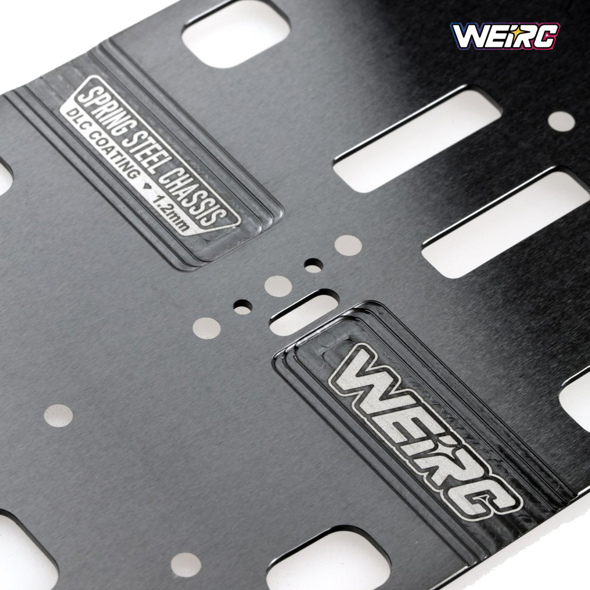 WEiRC 1.2mm DLC-coated Spring Steel Chassis for ARC A11