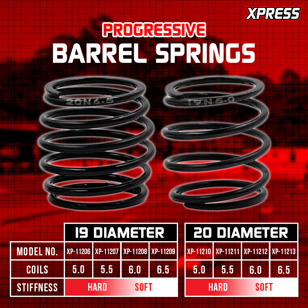 Xpress XP-11212 Barrel Spring 6.0P 20N 2pcs