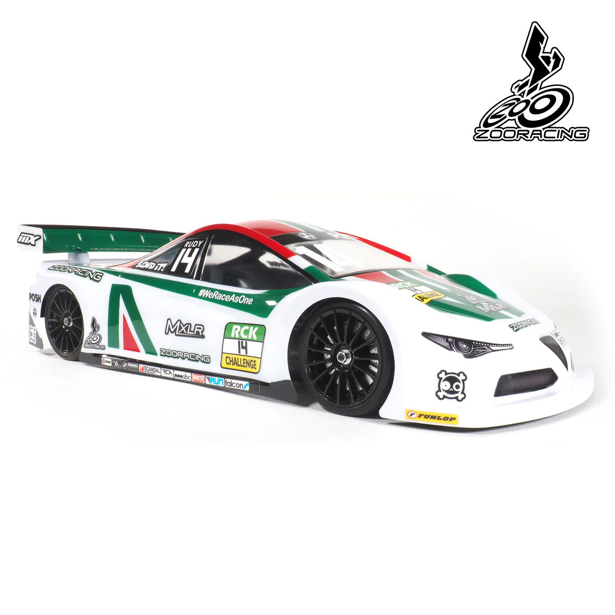 ZOO Racing Anti 190mm Touring Car Body – Smokem