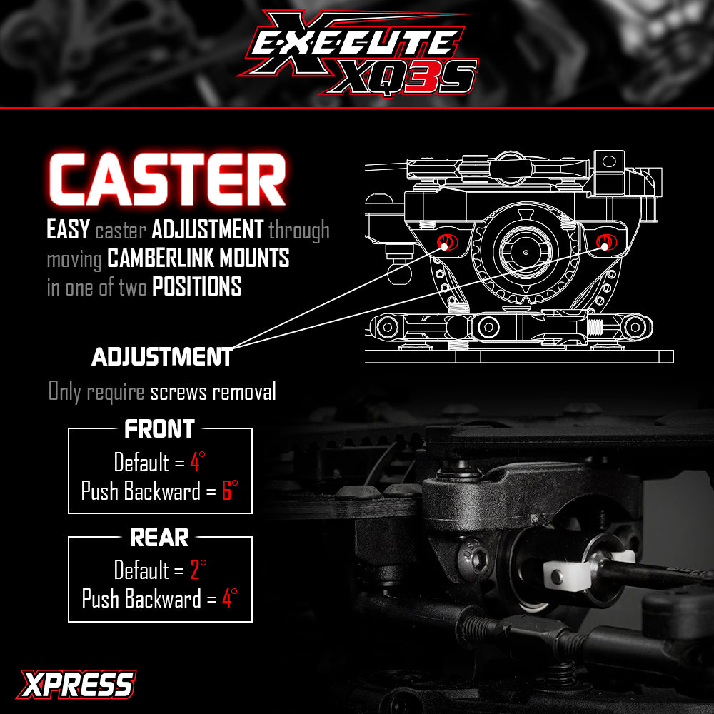 Kit De Roulements Scellés FastEddy Bearings Pour Voiture RC Xpress XQ11R