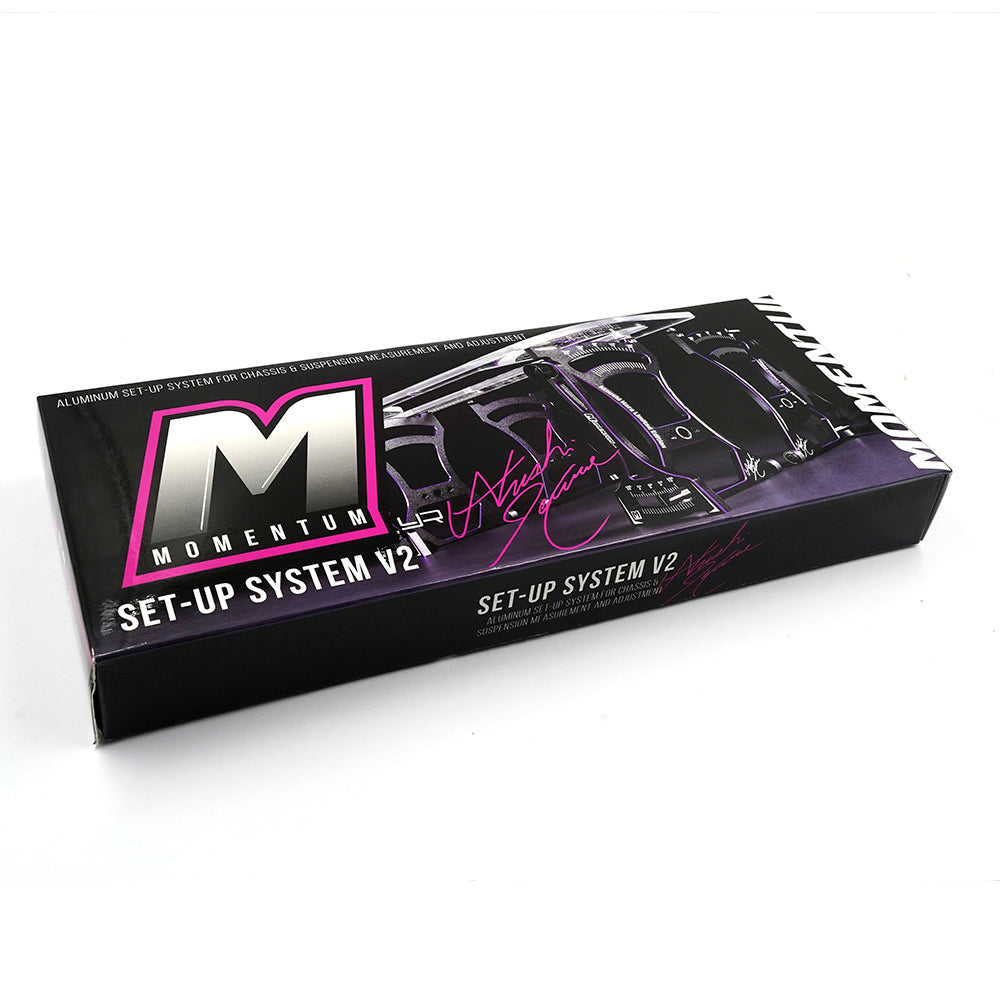 Atsushi Hara Momentum MMT-026 7075 Aluminum Set Up System V2 for 1/10 Touring (Limited Edition)