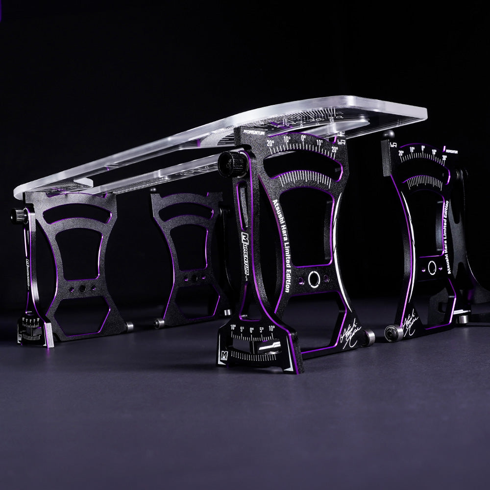 Atsushi Hara Momentum MMT-026 7075 Aluminum Set Up System V2 for 1/10 Touring (Limited Edition)