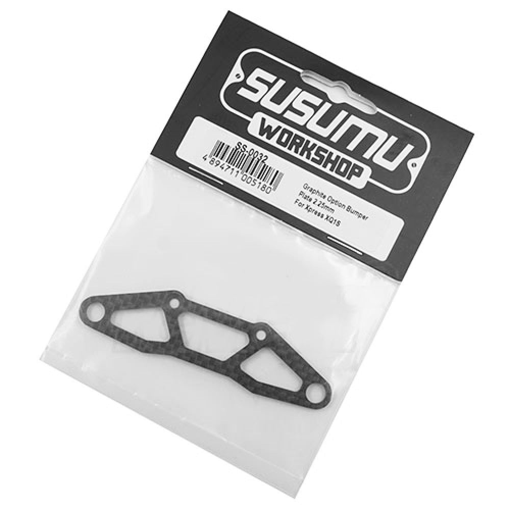 Susumu SS-0032 2.25mm Carbon Fiber Bumper Plate for Xpress XQ10 XQ2S